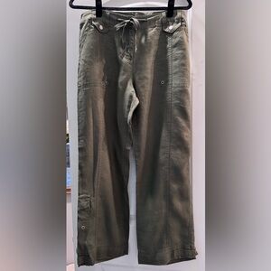 Jones New York Olive Cargo Pants